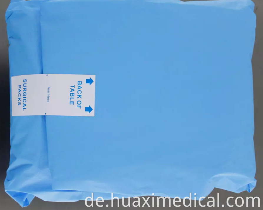 surgical pack drape